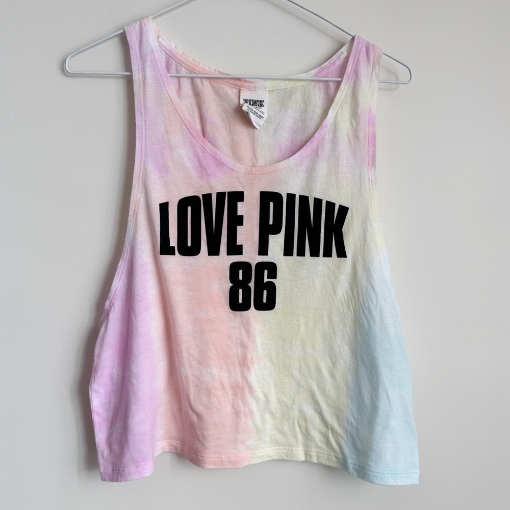 PINK | Tie Dye Flowy Tank